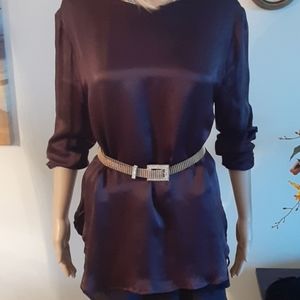 Exclusive  silk tunic, size M.